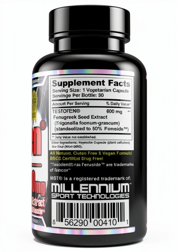 Millennium Sport Fenugreek Supplement Testosterone Support-2