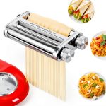 KINGEAGLE Pasta Attachment for Kitchenaid Stand Mixer Metal-0