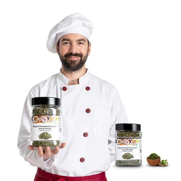 Gandhi Foods Fenugreek Leaves Dried Natural Indian Spice-3