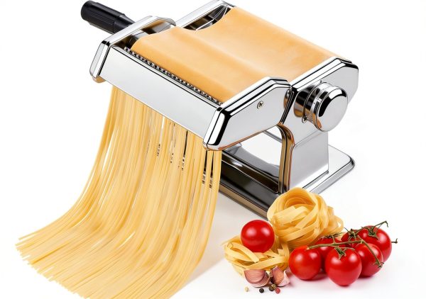 AIDOIT Manual Pasta Maker Stainless Steel Design-0