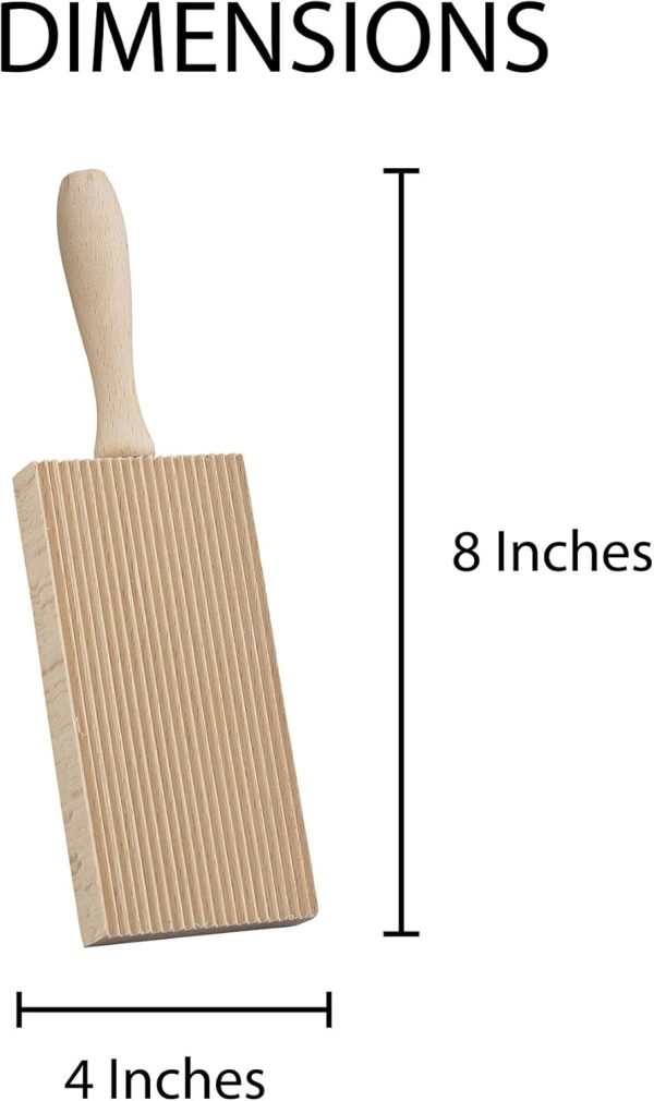 Fante's Manual Pasta Maker Set of 2 Gnocchi Boards-1
