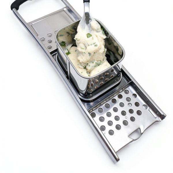 KEISSCO Stainless Steel Spaetzle Maker and Spider Strainer-7