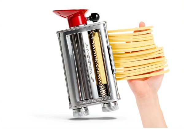 KINGEAGLE Pasta Attachment for Kitchenaid Stand Mixer Metal-5