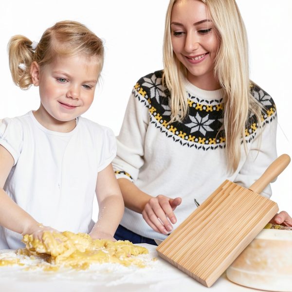 Wooden Gnocchi Maker Trinkrittey Kitchen Tool-5