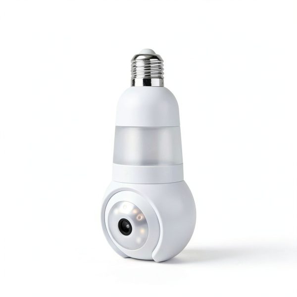 Luna Home 2K Smart Light Bulb Camera White-1