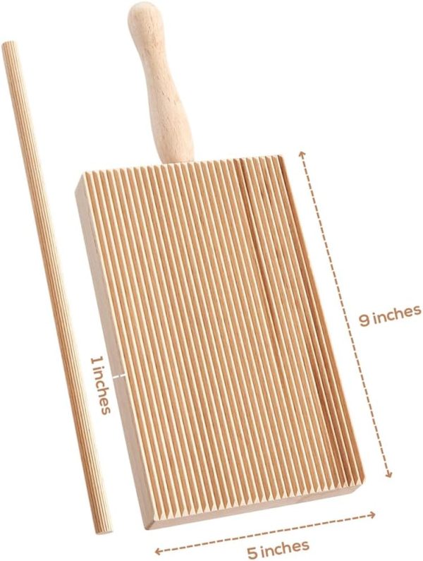 Fantes Garganelli Maker Beech Wood Manual Pasta-3