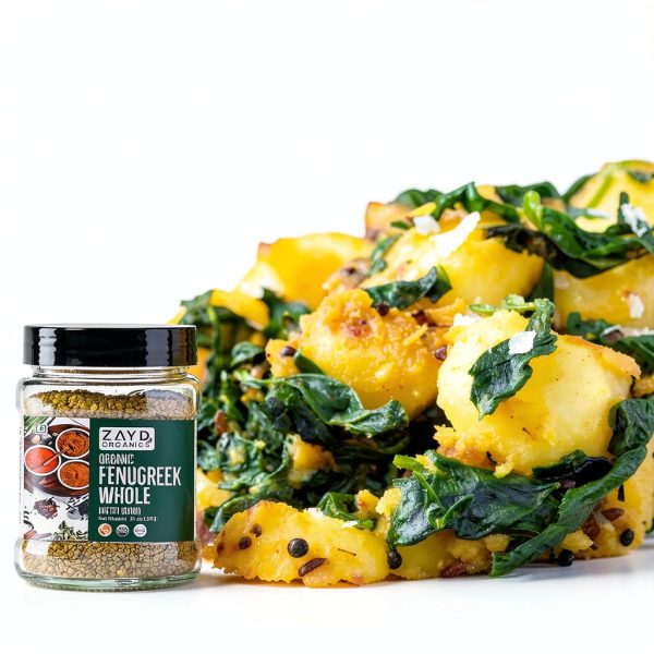 Zayd Organics Methi Seeds USDA Organic Fenugreek Whole-6