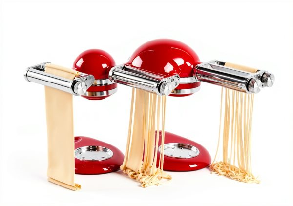 KINGEAGLE Pasta Attachment for Kitchenaid Stand Mixer Metal-1
