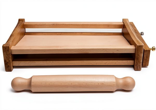 Manual Pasta Maker Eppicotispai Brown Beech Wood-0