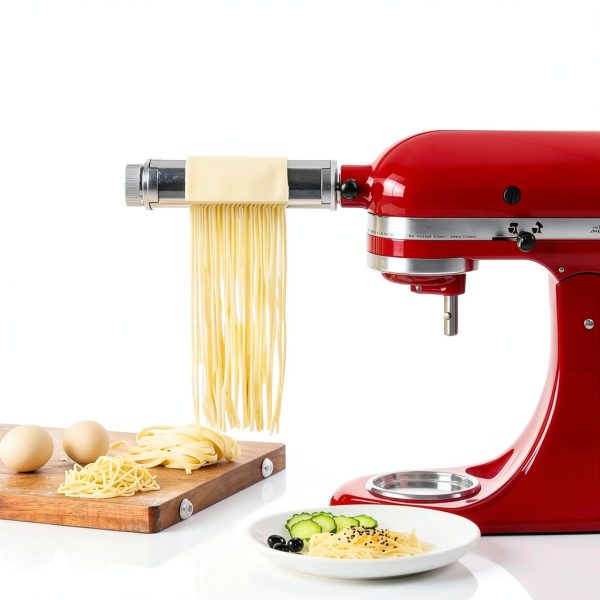 KINGEAGLE Pasta Attachment for Kitchenaid Stand Mixer Metal-2