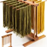 Talentree Pine Wood Pasta Drying Rack Countertop Mount-0