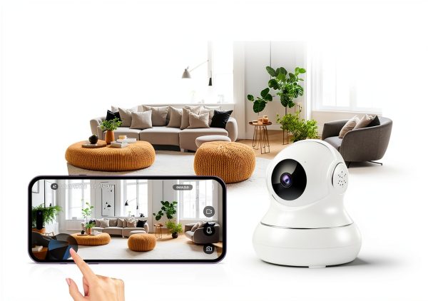 Litokam Indoor Camera 360° Dome 2K White-3