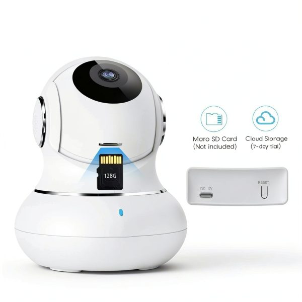 Litokam Indoor Camera 360° Dome 2K White-7