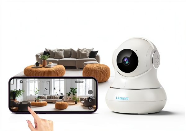 Litokam Indoor Security Camera 5MP Dome White-3