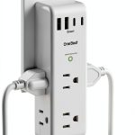 Surge Protector One Beat Strip Rotating Plug USB Ports-0