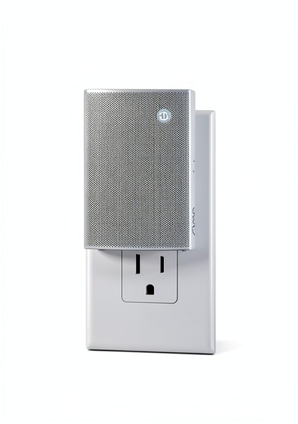 Ring Chime Enhanced Audio Wi‑Fi Bluetooth White Sleek Design-2