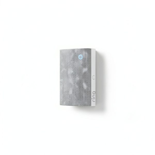 Ring Chime Enhanced Audio Wi‑Fi Bluetooth White Sleek Design-3