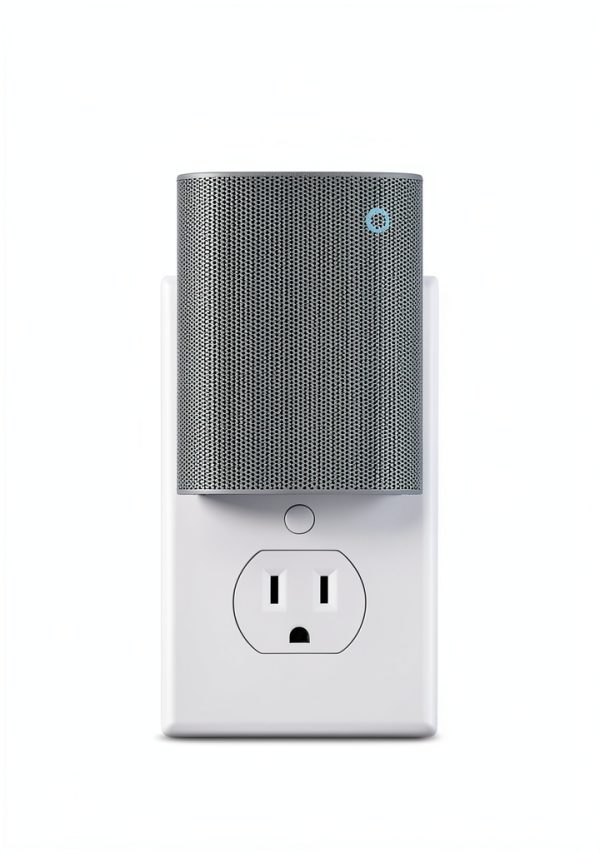Ring Chime Enhanced Audio Wi‑Fi Bluetooth White Sleek Design-0