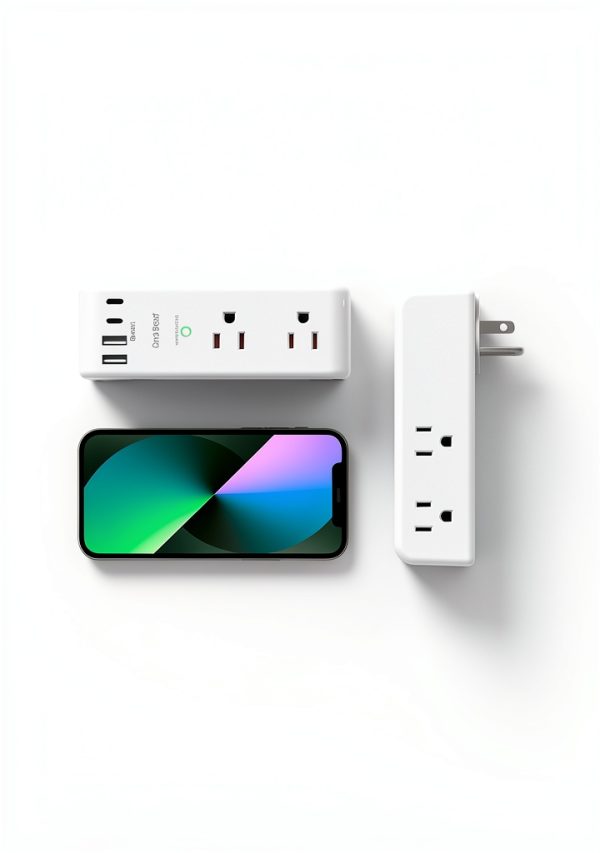 Surge Protector One Beat Strip Rotating Plug USB Ports-6